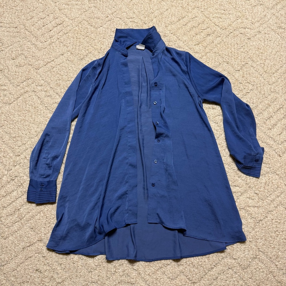 Chico's Vibrant Blue Shirt